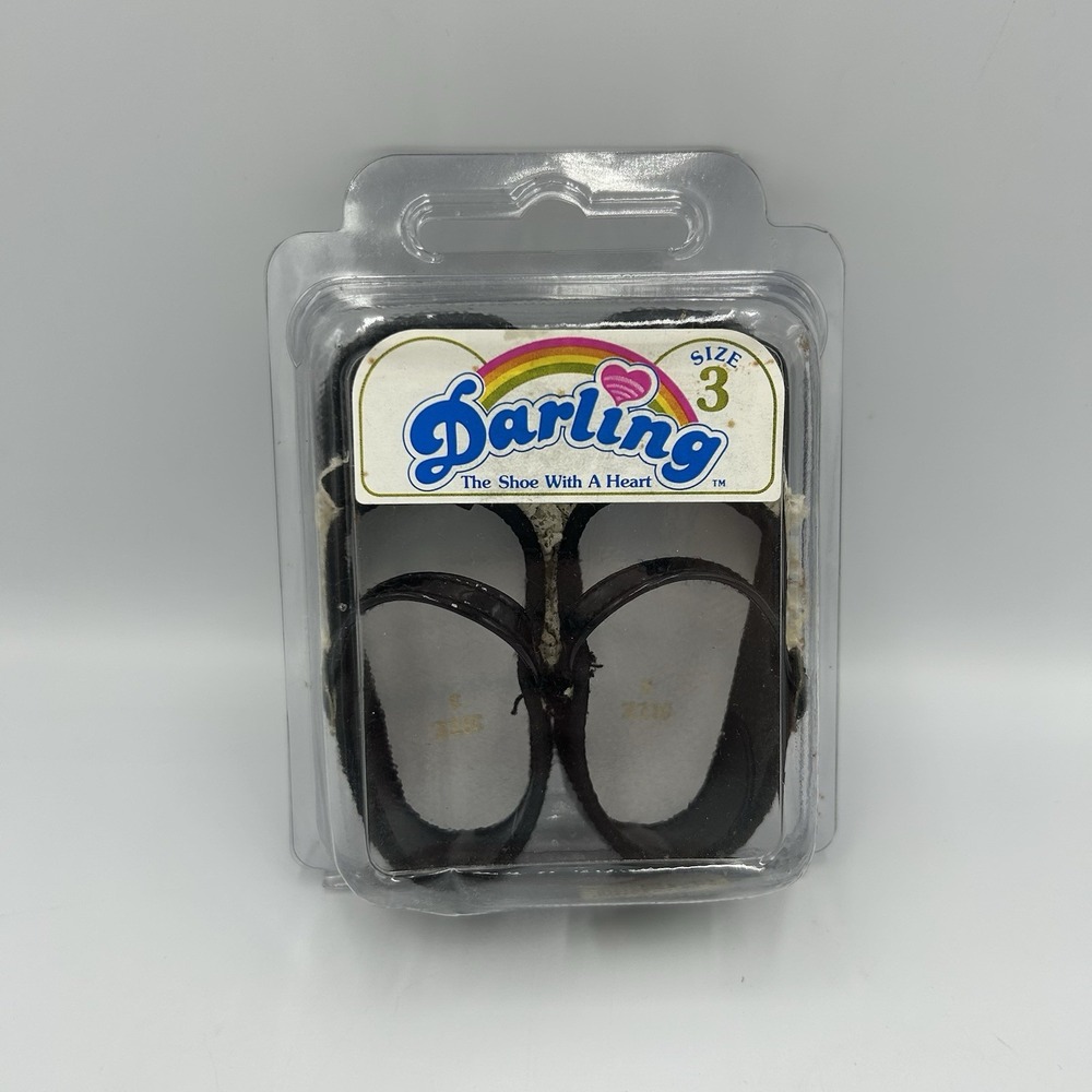 vintage Darling newborn infant shoes Size‎ 3